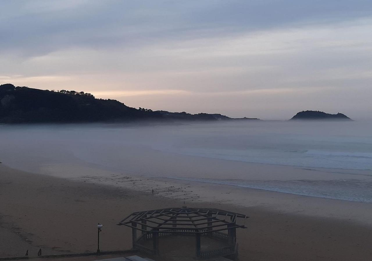 Apartmán Zuberoa- Vistas, Terraza Y Parking Zarautz Exteriér fotografie